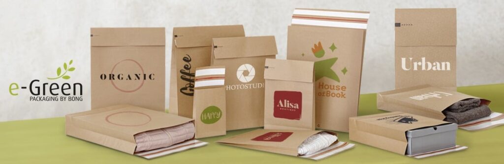 Envel packaging ecologico y sostenible e-green